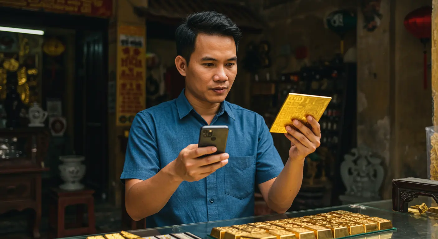 Cách quy đổi giá vàng thế giới sang VND chính xác nhất (2025)